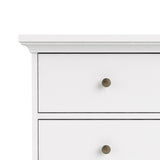 Paris Desk - White W/3 -skuffer