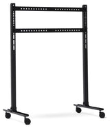 Straight Rollin' TV-stativ for 40-70" m. hjul, Charcoal 