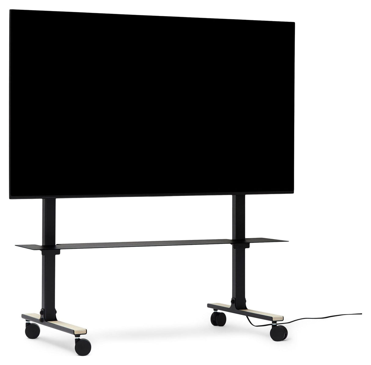 Straight Rollin' TV-stativ for 40-70" m. hjul, Charcoal 