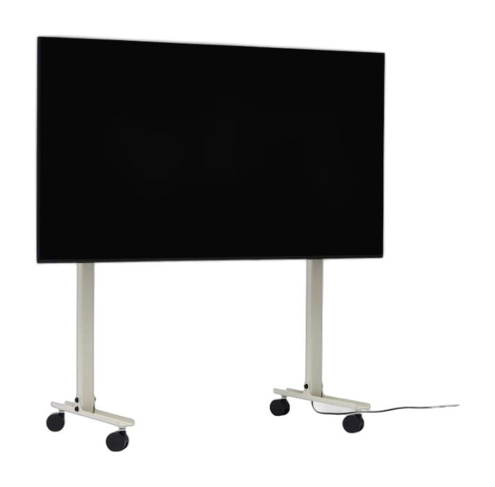 Straight Rollin' TV-stativ for 40-70" m. hjul, Mushroom 