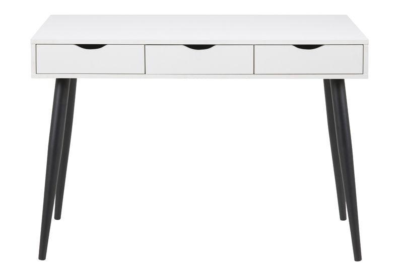 Piper Desk 110x50, hvit melamin