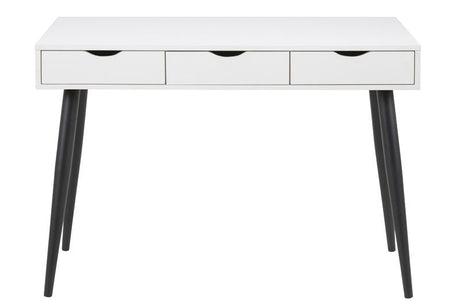 Piper Desk 110x50, hvit melamin