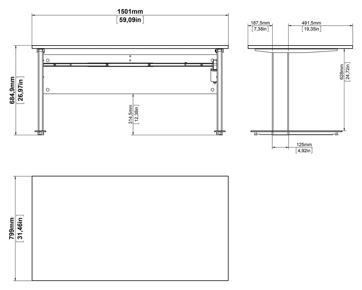 Prima Raising/Cottop - Light Wood