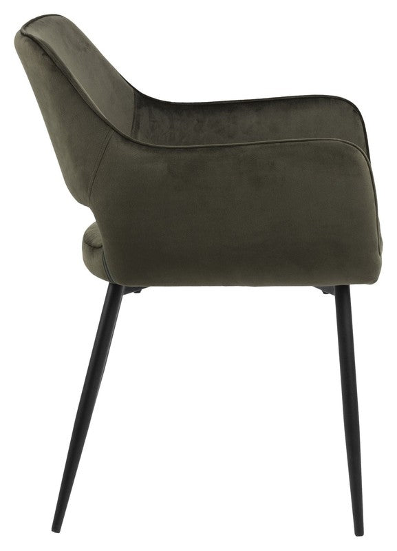 Ranja Dining Chair, Olive Green