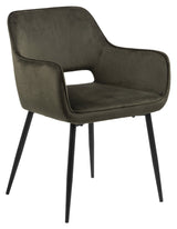 Ranja Dining Chair, Olive Green