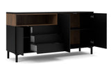 Roomers Sideboard 90x175 - Svart