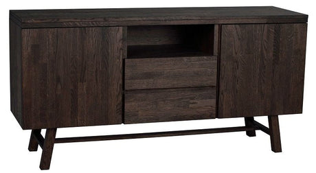 Brooklyn Sideboard - børstet mørk flekkete eik