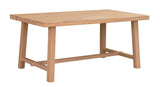 Brooklyn Dining Table 170x95, børstet eik