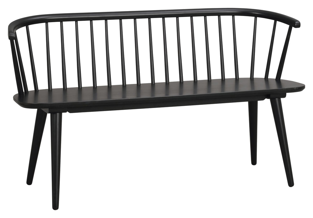 Carmen Sofa Bench B134 cm, svart