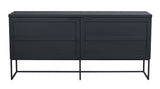 Everett Sideboard B160 cm - Svart - 100%® -sertifisert tre