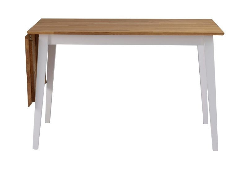 Filippa Folding Table - Oak/White 120x80