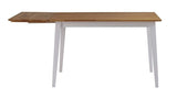 Filippa Folding Table - Oak/White 120x80