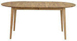 Filippa Oval spisebord - Oiled Oak, 170x105