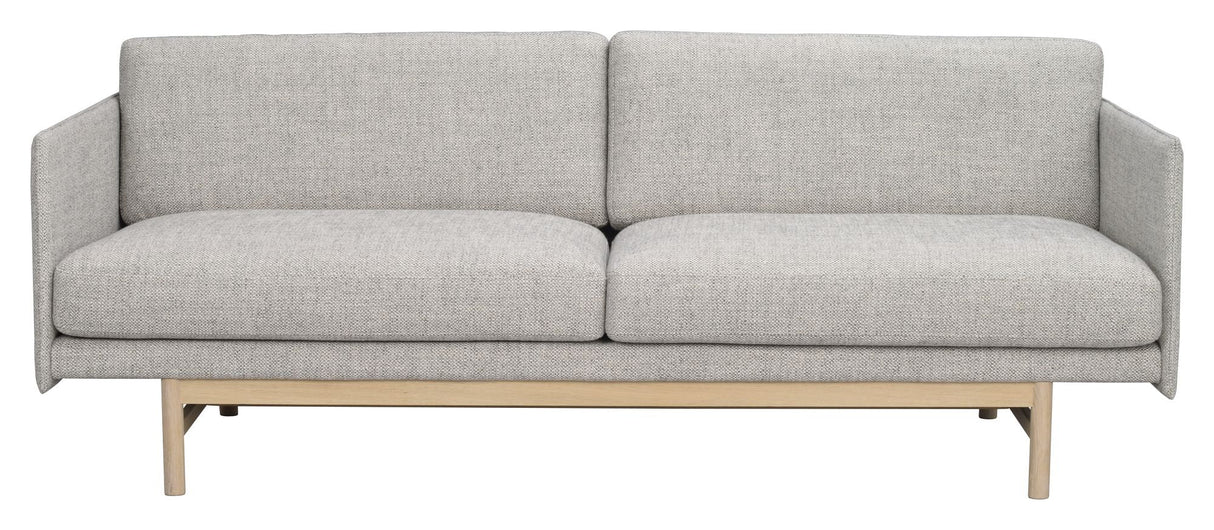 Hammond sofa, grå/hvit eik