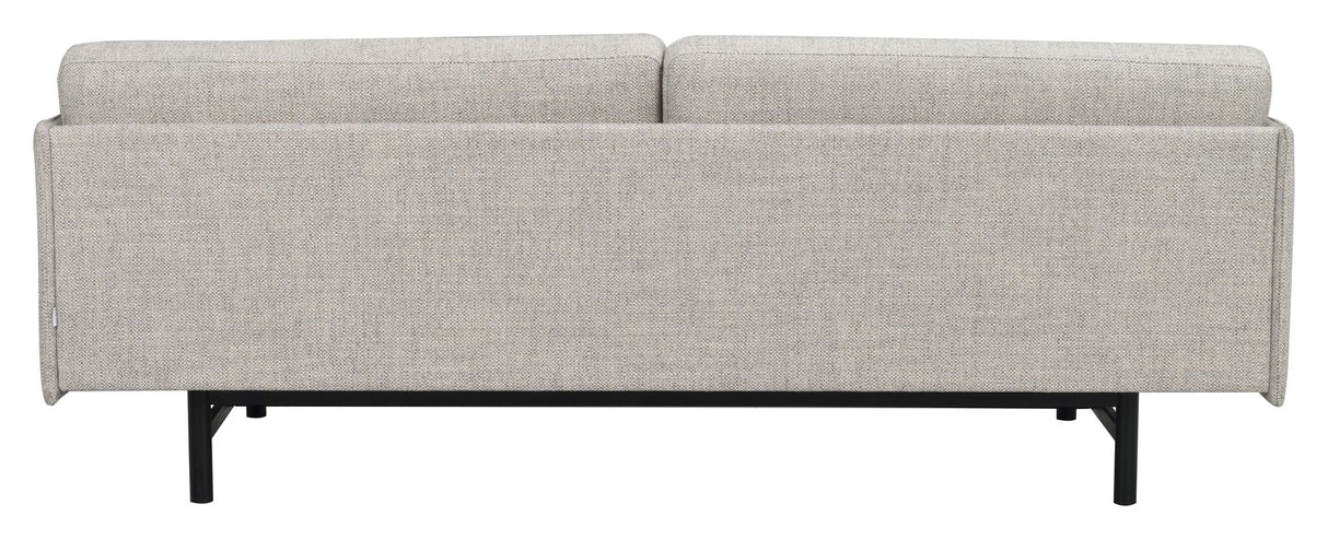 Hammond sofa, grå/svart eik