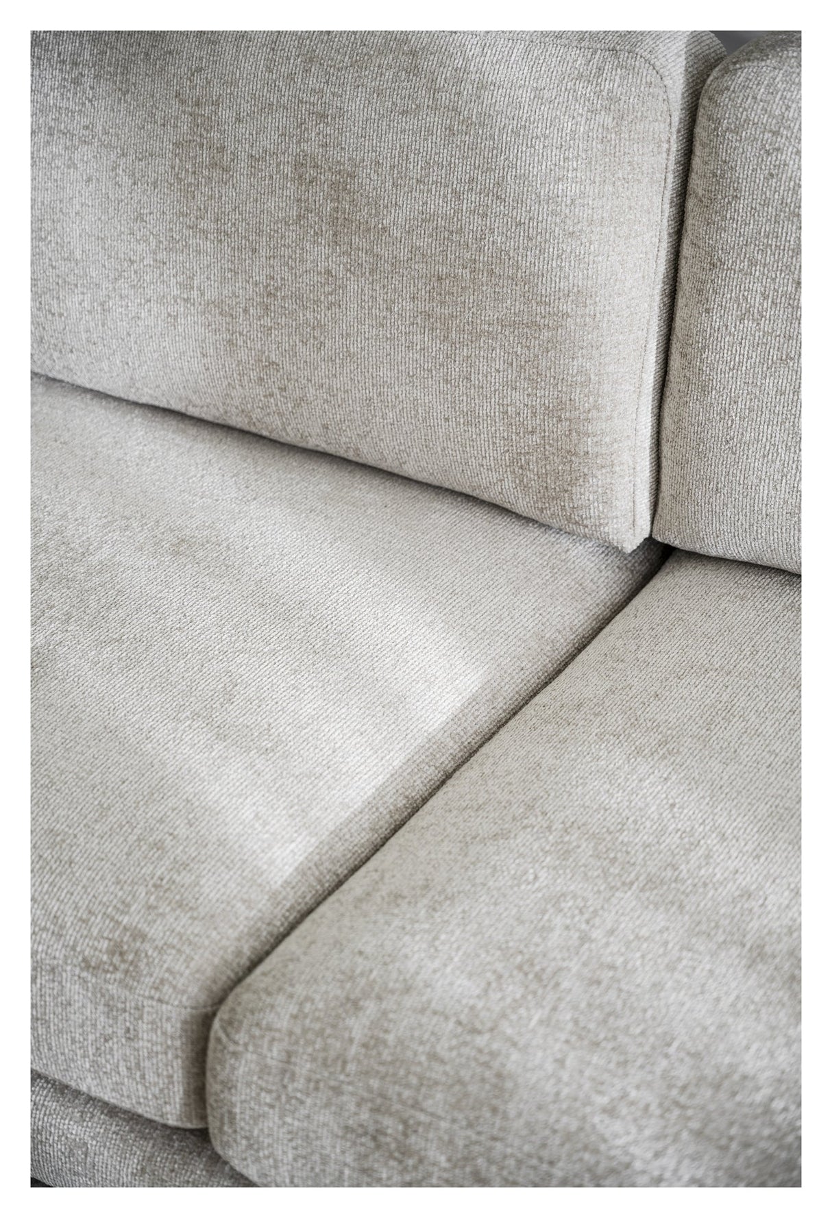 Braden, 3-termer. Sofa - beige/eik