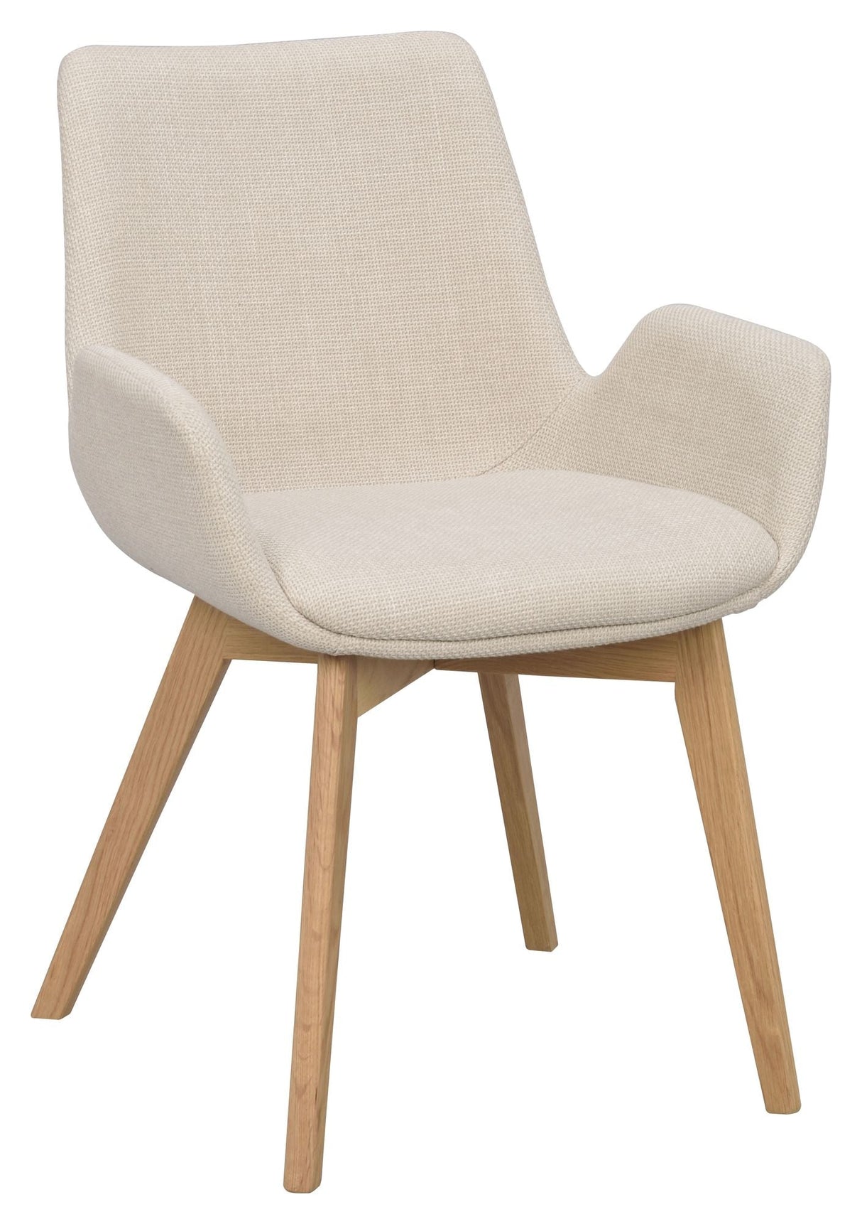 Drimsdale Dining Chair - Beige/Oak