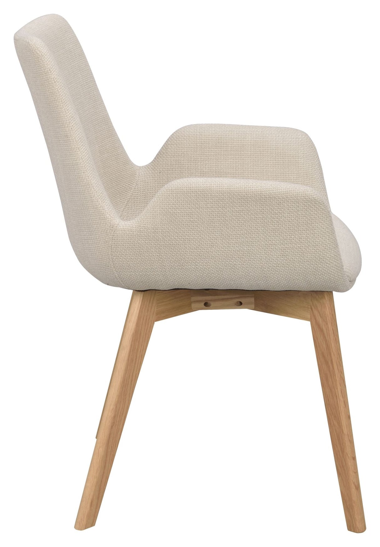 Drimsdale Dining Chair - Beige/Oak