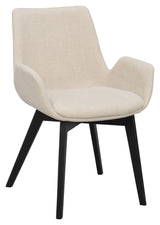 Drimsdale Dining Chair - Beige/Black