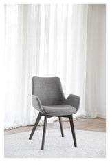 Drimsdale Dining Chair - Grå/brun