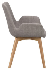 Drimsdale Dining Chair - Grå/eik