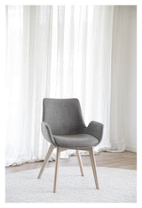 Drimsdale Dining Chair - Grå/hvit pigmentert