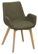 Drimsdale Dining Chair - Green/Oak