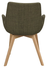 Drimsdale Dining Chair - Green/Oak