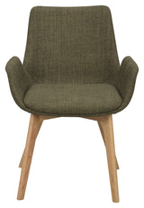 Drimsdale Dining Chair - Green/Oak