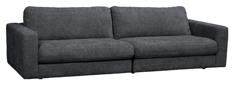 Duncan, 3-pers. Sofa - mørkegrå 