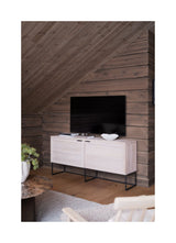 Everett Sideboard B160 cm - eik/svart