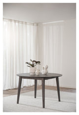 Filippa Dining Table 120/165 cm - Mørkbrun eik