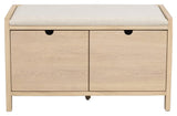 Hillmond, Bench - Light Oak/Beige