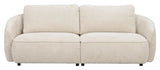 Norris, treseter. Sofa lys beige 