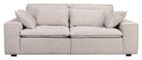 Rawlins, treseter. Sofa - beige 