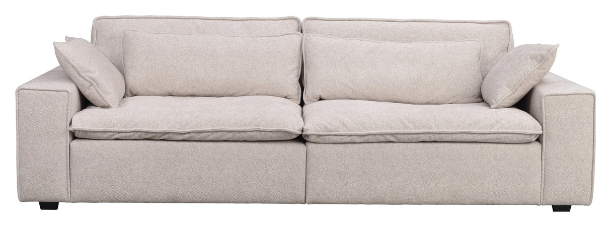 Rawlins, treseter. Sofa maxi - beige