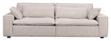 Rawlins, treseter. Sofa maxi - beige