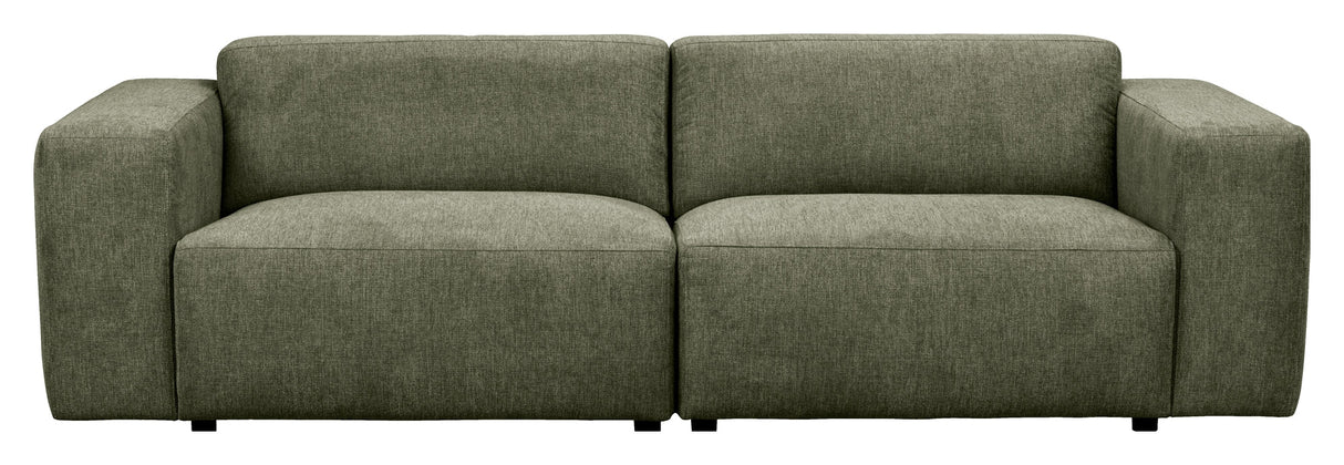 Willard, 3-pers. Sofa - Grønn 