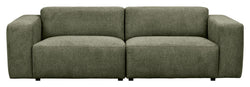 Willard, 3-pers. Sofa - Grønn 