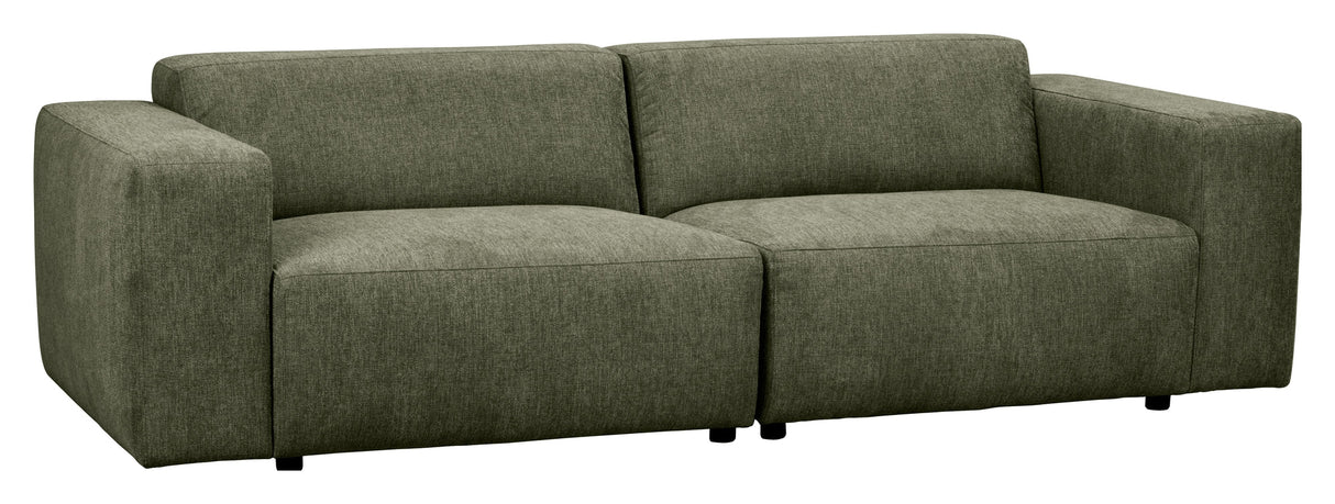 Willard, 3-pers. Sofa - Grønn 