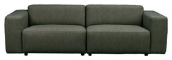 Willard, 3-pers. Sofa - mørkegrønn 