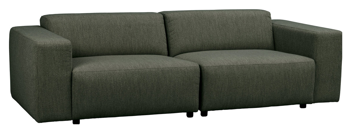 Willard, 3-personer. Sofa - mørkegrønn