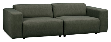 Willard, 3-pers. Sofa - mørkegrønn 