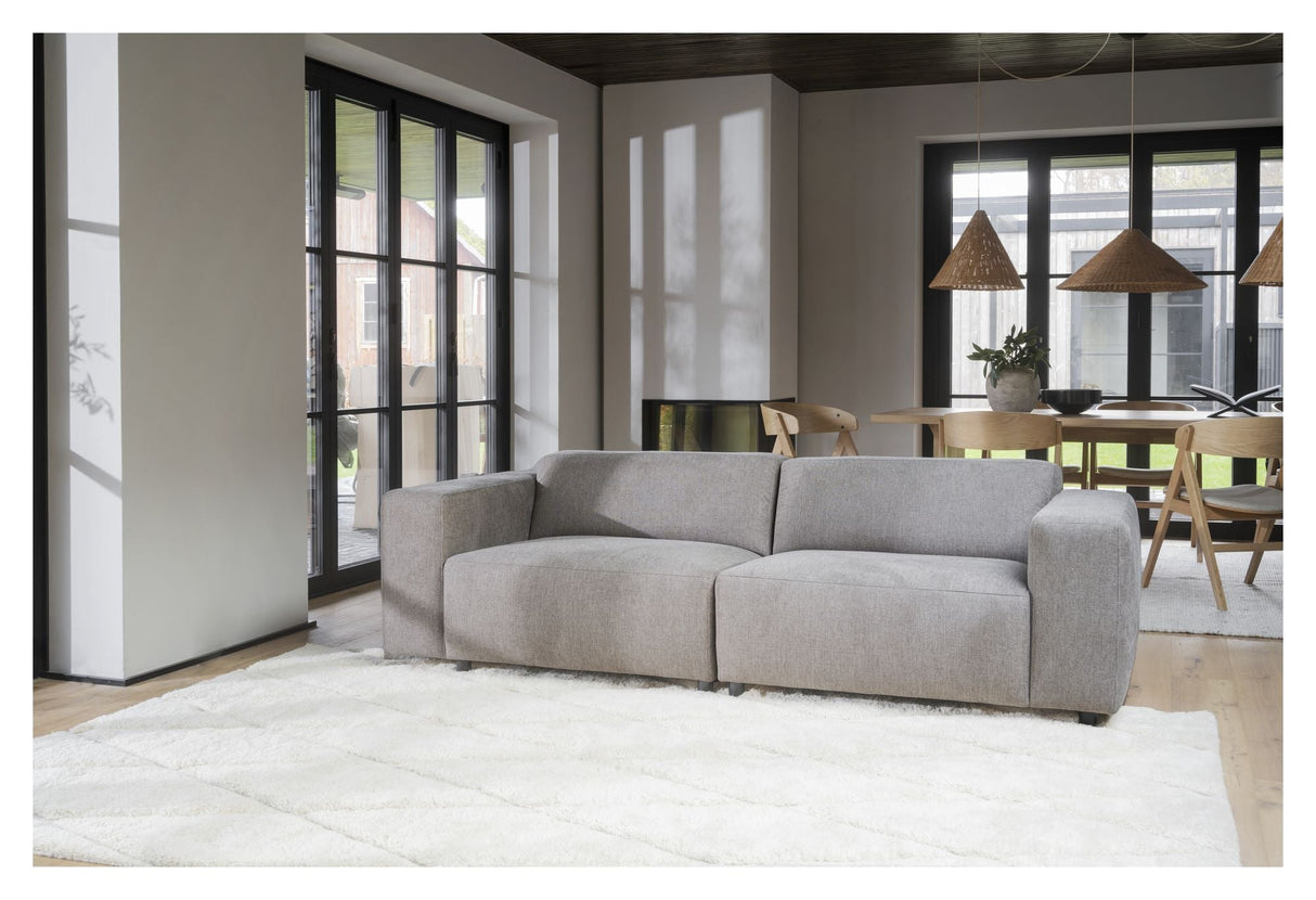 Willard Sofa 3-seters, beige stoff