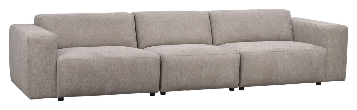 Willard Sofa 4-pers. Beige stoff