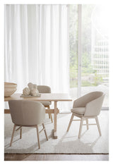 Windham Dining Chair - Beige/White Pigmented