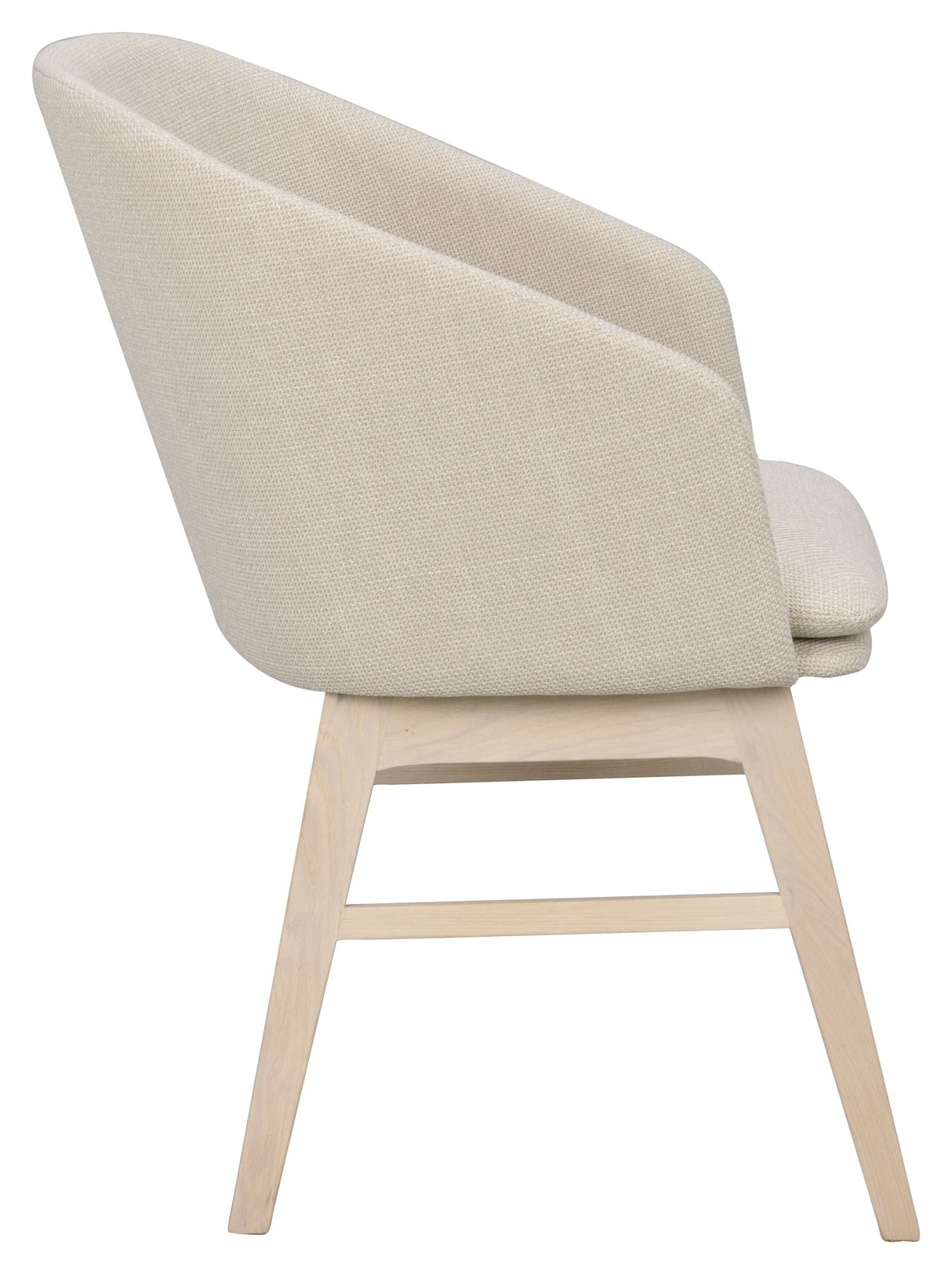 Windham Dining Chair - Beige/White Pigmented