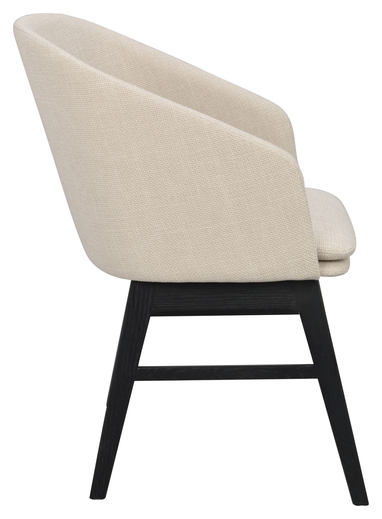 Windham Dining Chair - Beige/Black