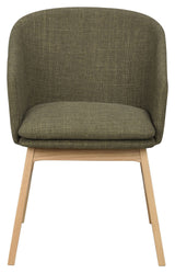 Windham Dining Chair - Green/Oak