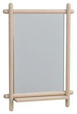 Milford Mirror White-Vasket Oak